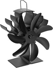 Wood Stove Fan 7 Blades Heat