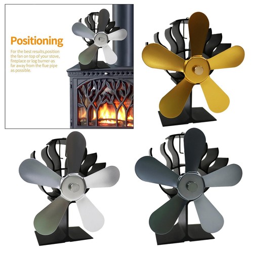 Mini powered stove fan with - ,