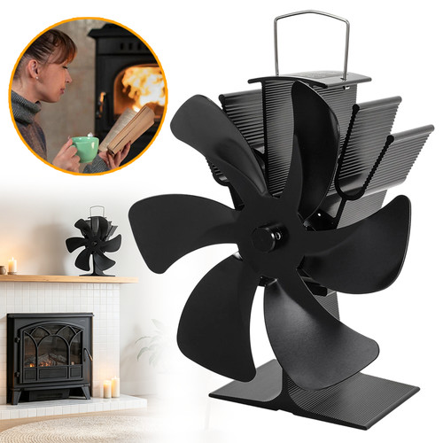 Heat powered stove top fan - heat,