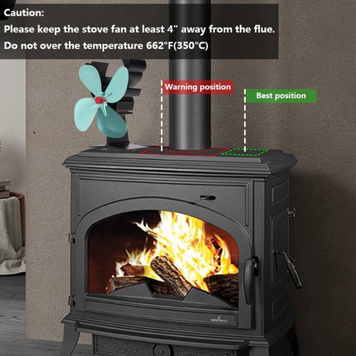 Stove fan blades - 4,