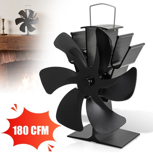 Heat powered stove fan - heat,