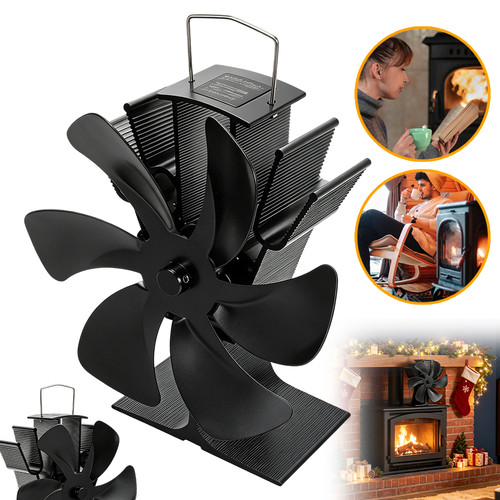Blade stove fan heat - 6,