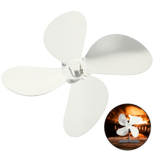 Heat powered stove fan - powered,