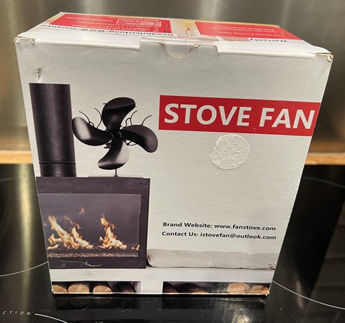 Bnib blade stove fan black - 4,