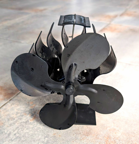 Heat powered mini stove - powered,