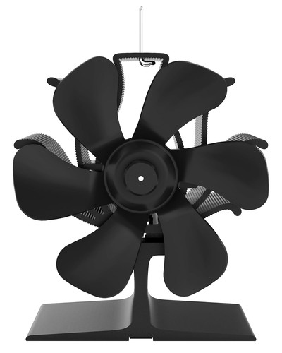 Mini stove fan blade heat - fan,, 6-blade
