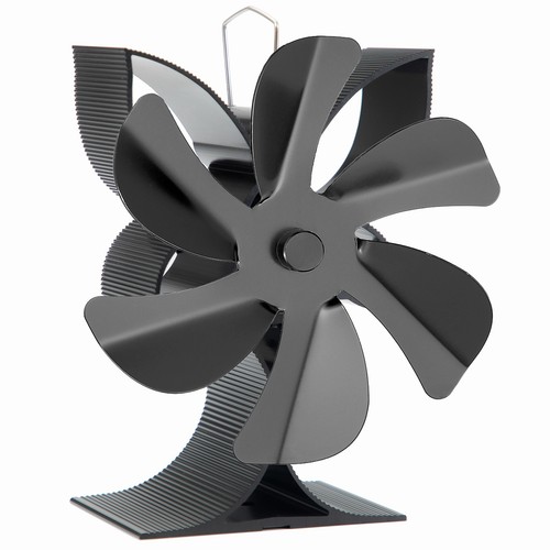 Quiet stove fan with - fan,