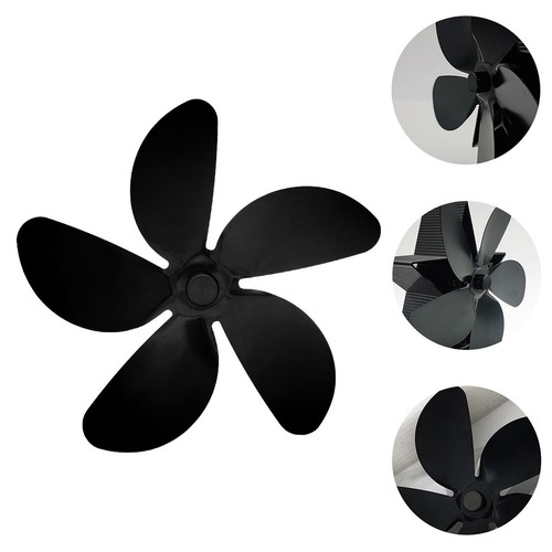 Black aluminum alloy stove - black, fan