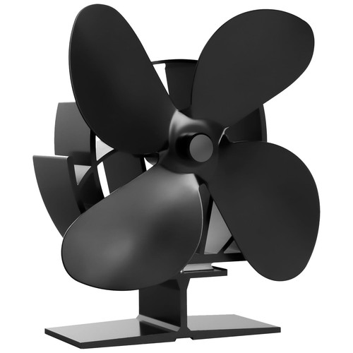 Wood stove fan blades - stove,