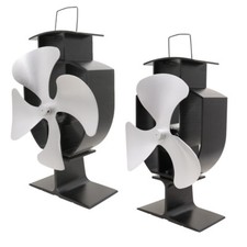 3 4 Blade Heat Powered Stove