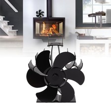 6 Blades Stove Fan Aluminum